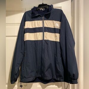 💥Catalina Island reversible jacket men’s XL removable hood heavy